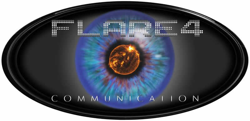 flare4 communication logo header